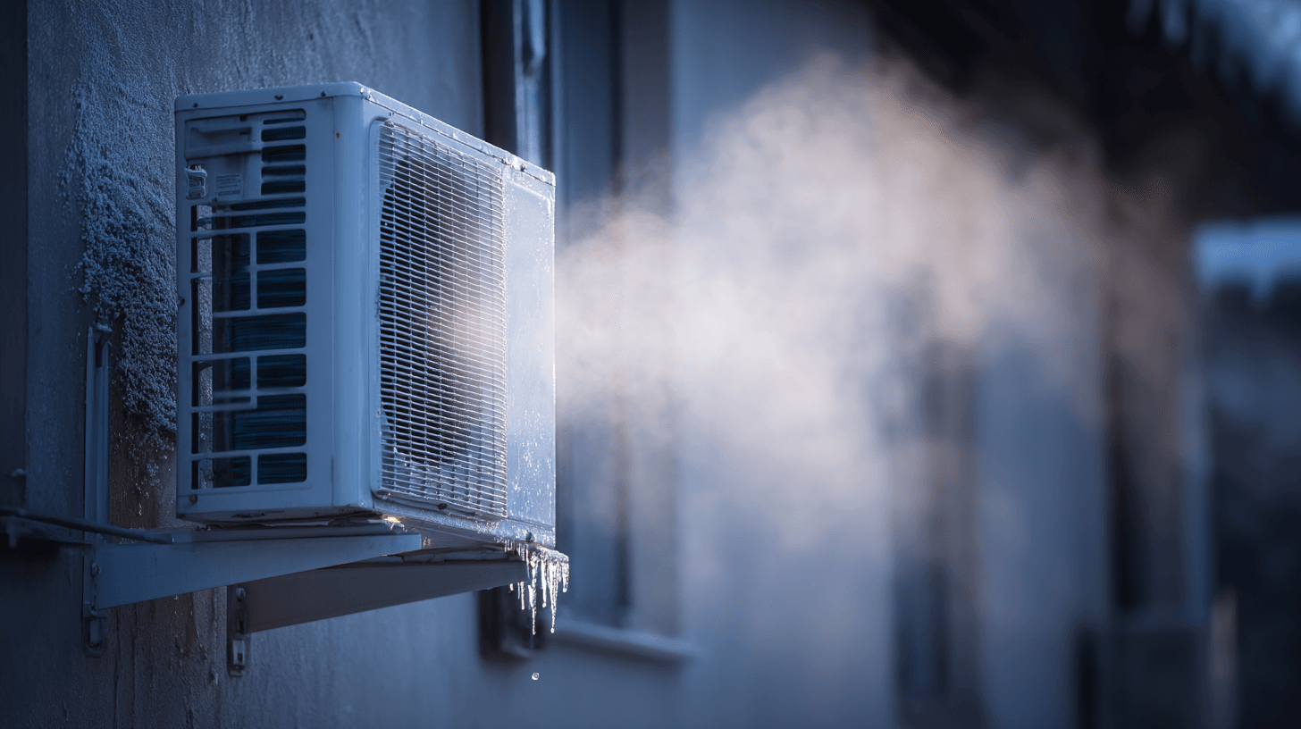 Нормален дефрост (размразяване на климатик) – външно тяло с пара нормален дефрост размразяване на климатик външно тяло с пара