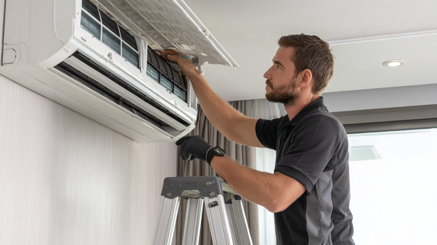 пролетна профилактика на климатик – почистване на филтрите на вътрешното тяло