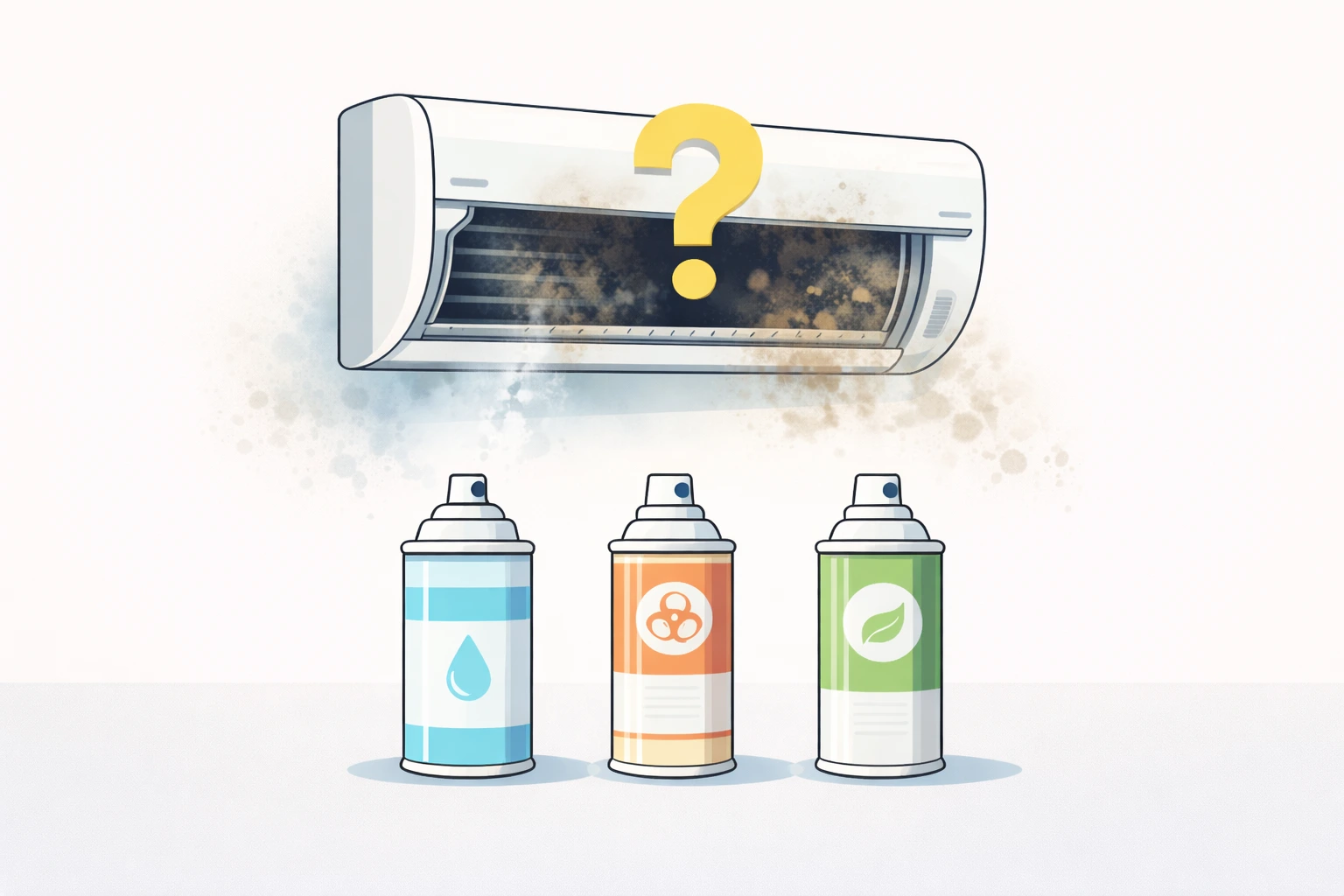 Спрей за климатик – различни видове спрейове и въпрос дали наистина почистват климатика