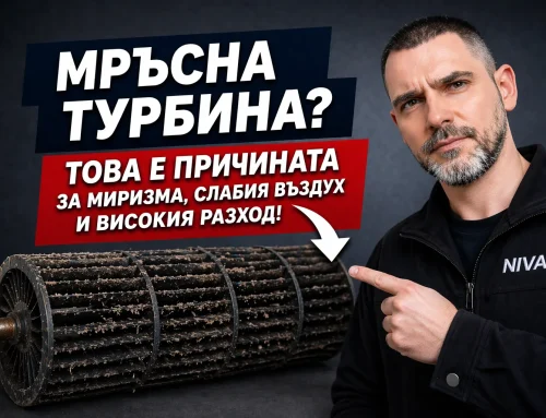 Почистване на турбина на климатик – симптоми, решение